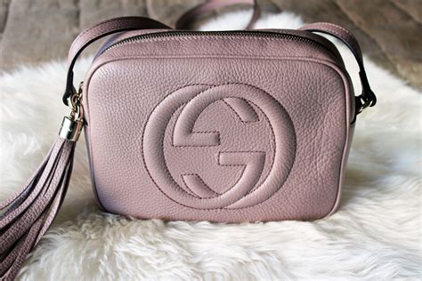 gucci soho disco bag pink powder